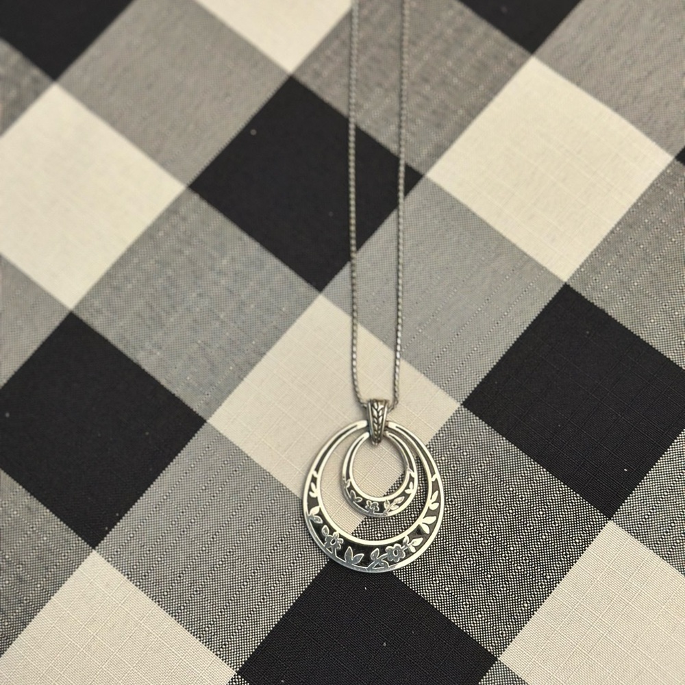 Brighton Elegant Silver Pendant Necklace